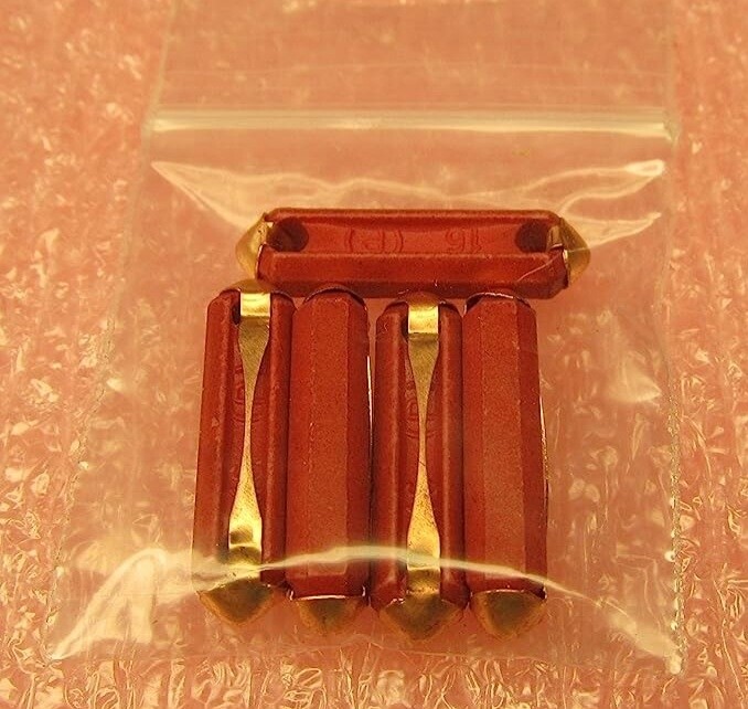 Ceramic torpedo fuses (10 Pack) 25a 16a 8a