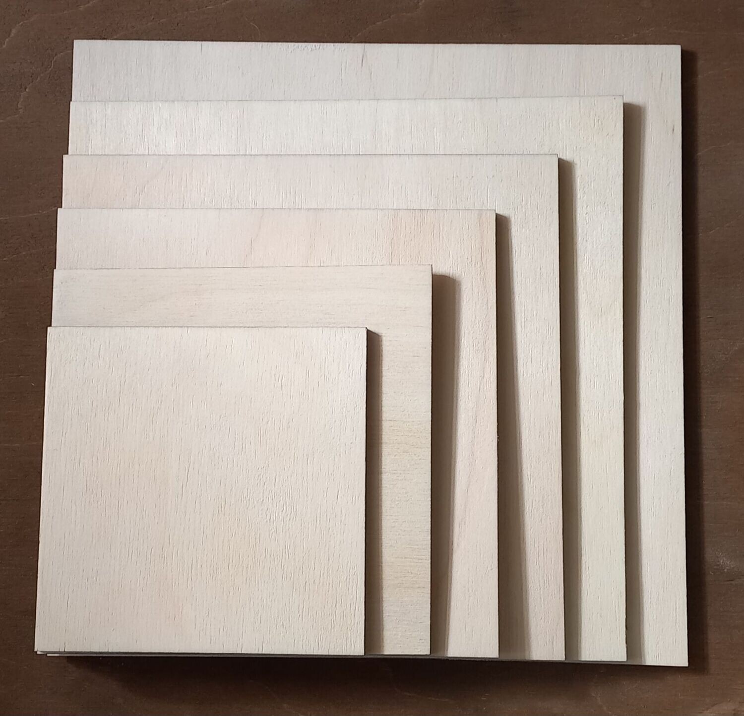 Lnrueg Holz-Lichtsockel Mit USB – 6 Stück, Transparent, 15x18 Cm, Für Acryl-Displays, Schmuck Oder Nachtlichter