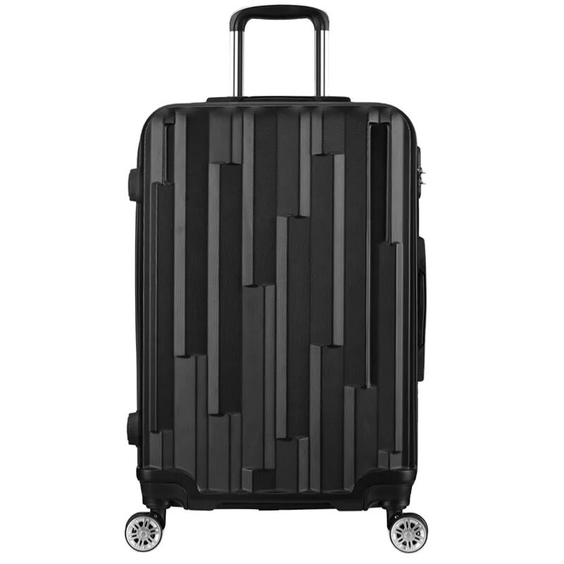 TRAVLR PC+ABS Durable CarryOn Luggage with Spinner Wheels TSA Lock，20