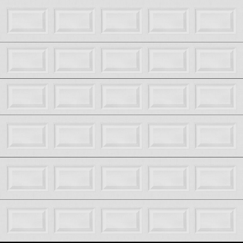 10x10 Amarr Lincoln 1000 Garage Door White