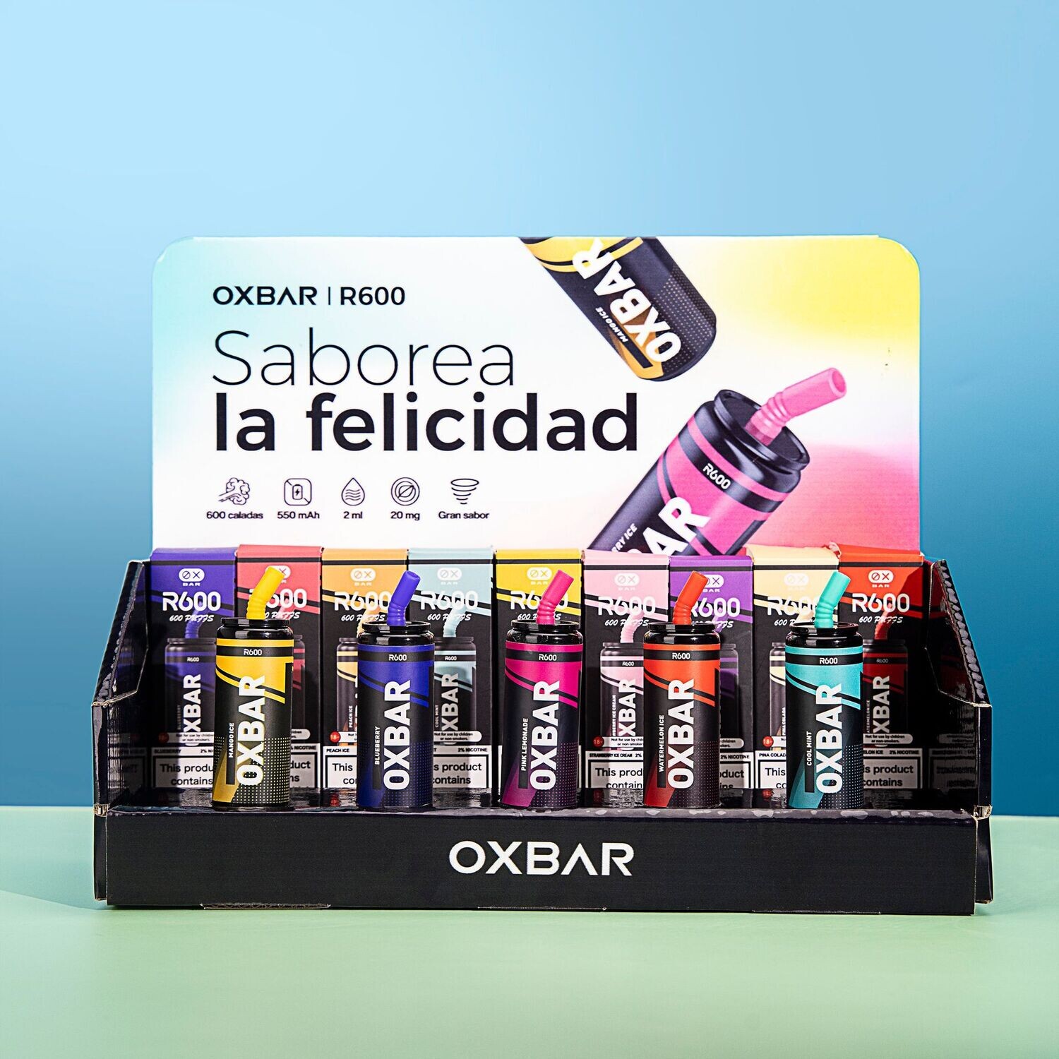 Ox Bar Rozay OXBAR R600 PACK DE IMPLANTACIÓN - 24 VAPERS