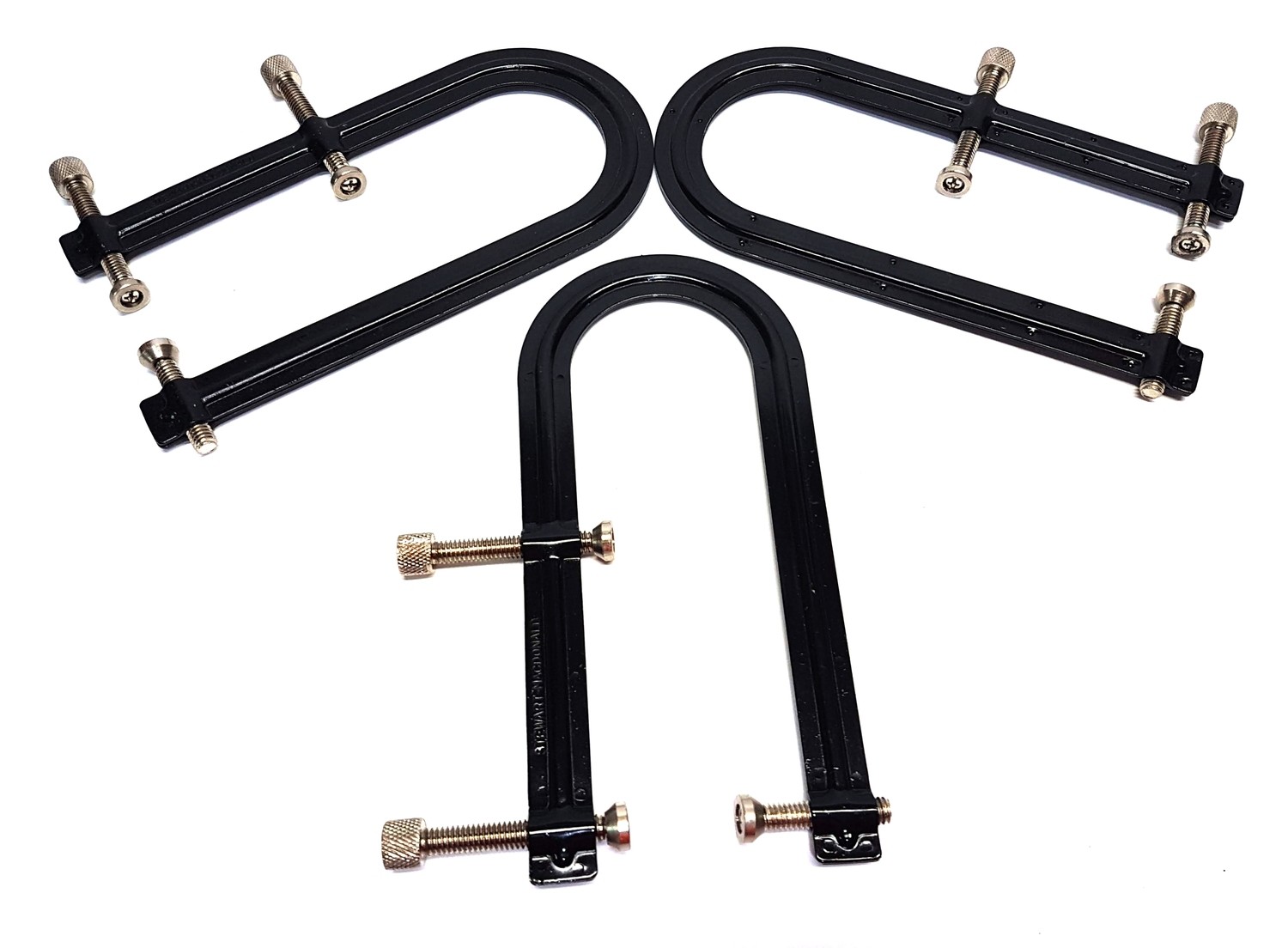 3Pak Sound Hole Clamps 7" with leveler