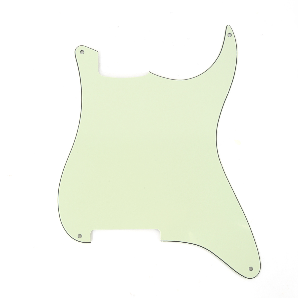 Blank Strat® Pickguard Outline 4 Holes