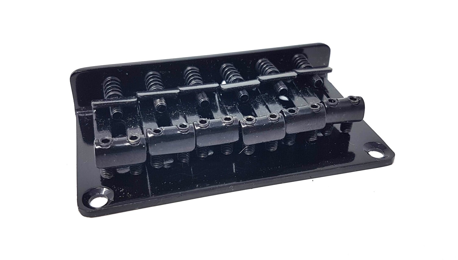 Hardtail Top & Bottom Loader Bridge Stratocaster Telecaster Black