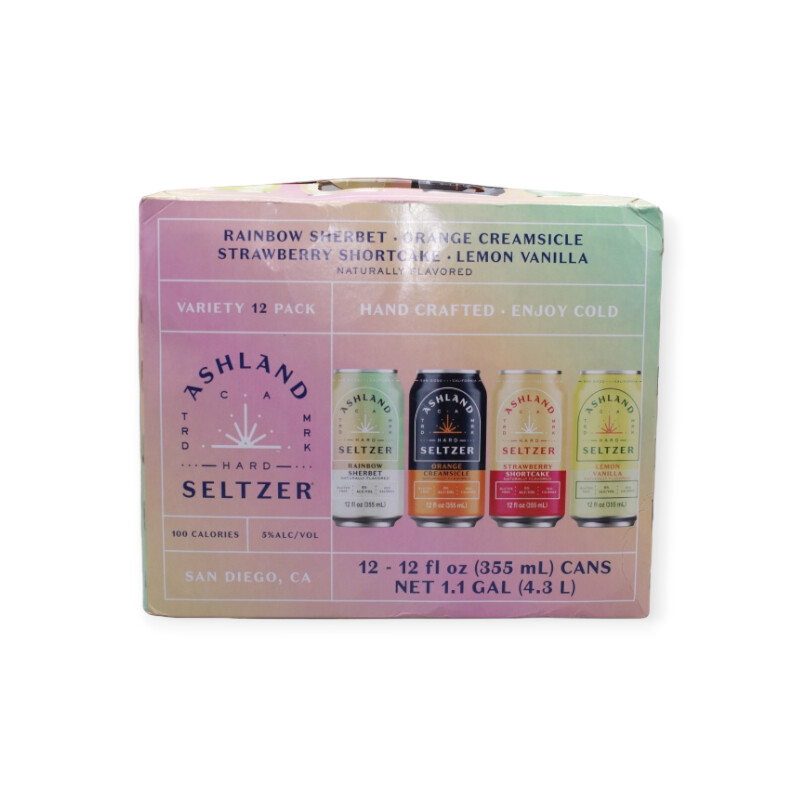 Ashland Hard Seltzer Variety Pack 5 ABV Store Tobacco Beer and More