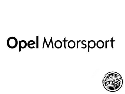 Наклейка opel motorsport