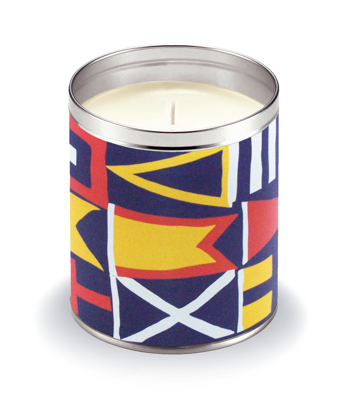 Nautical Flag Mosaic Kate Nelligan Candle