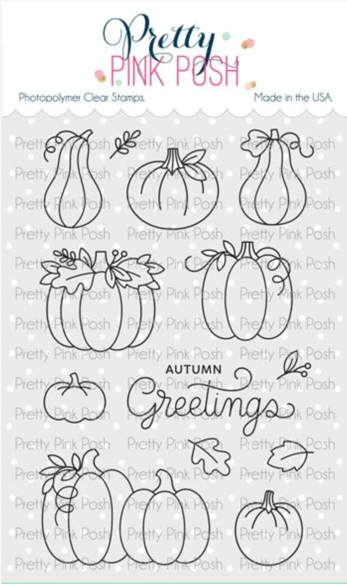 Autumn Pumpkins Stamp Set