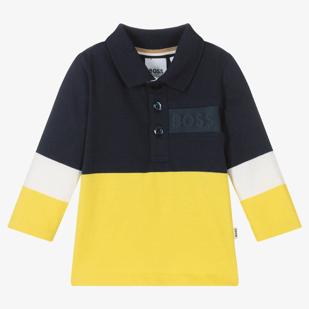 Hugo Boss J05959 Boy's LS Polo /NAVY Hoodies Casa Dynasty