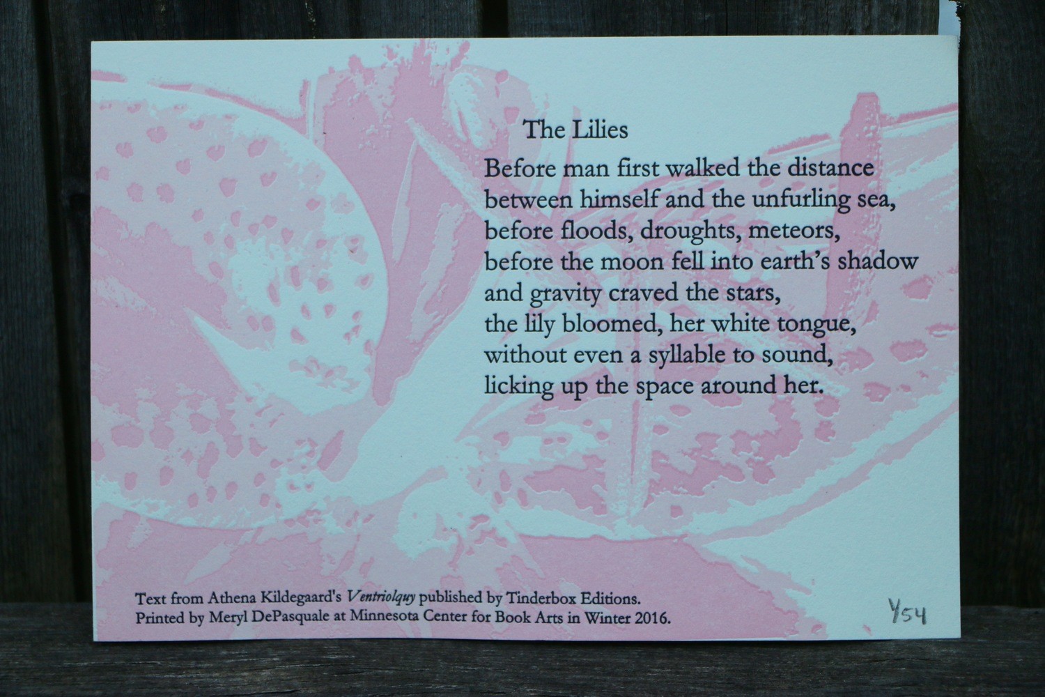 Ventriloquy broadside