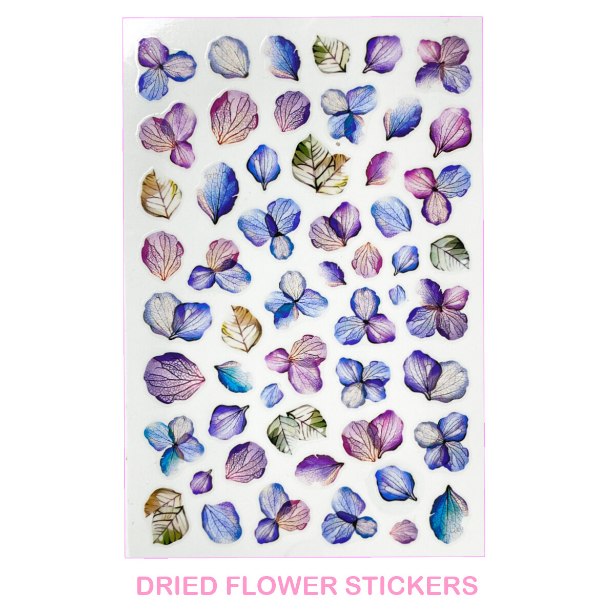 DRIED FLOWERS STICKERS