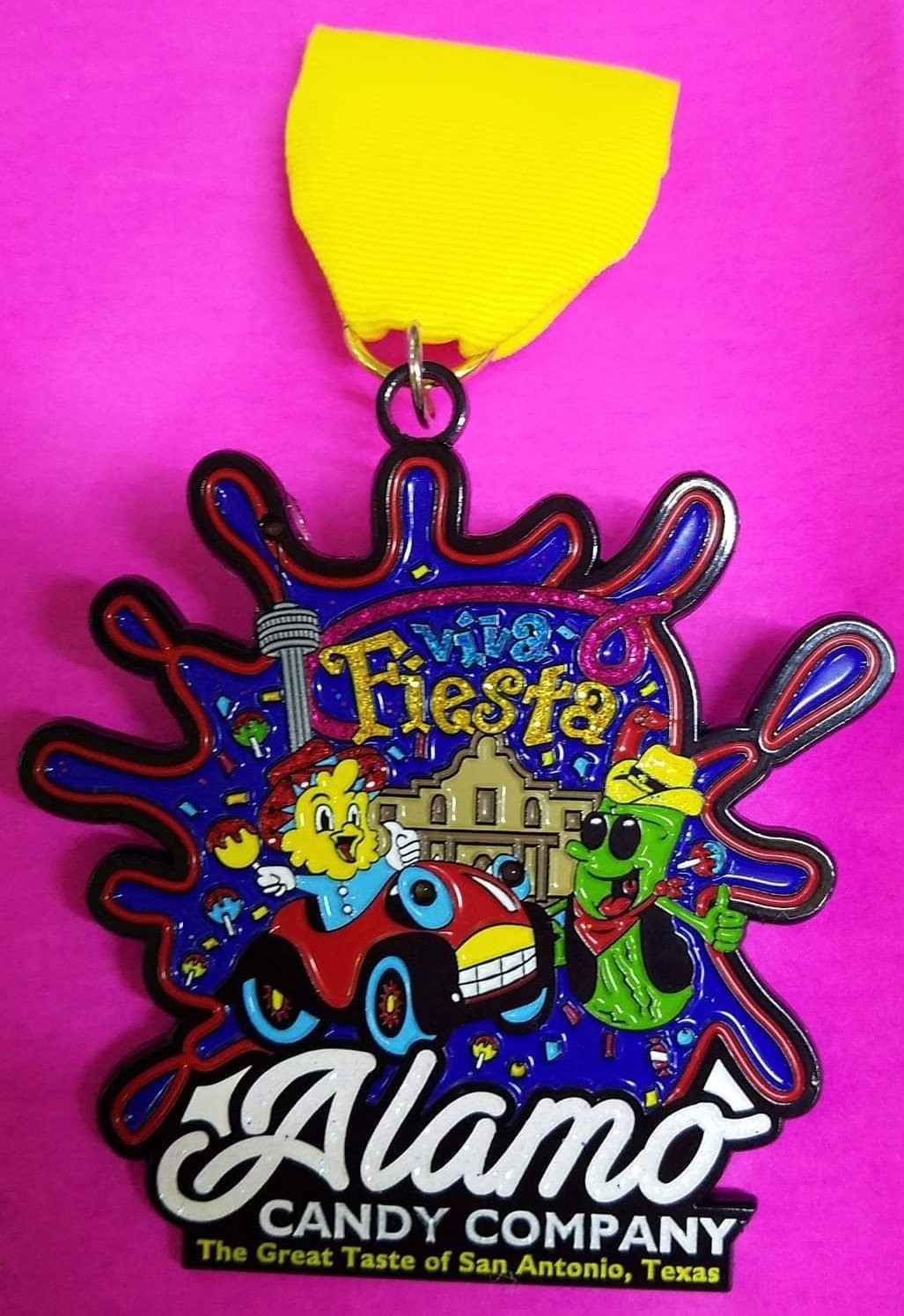 Alamo Candy Fiesta Medal