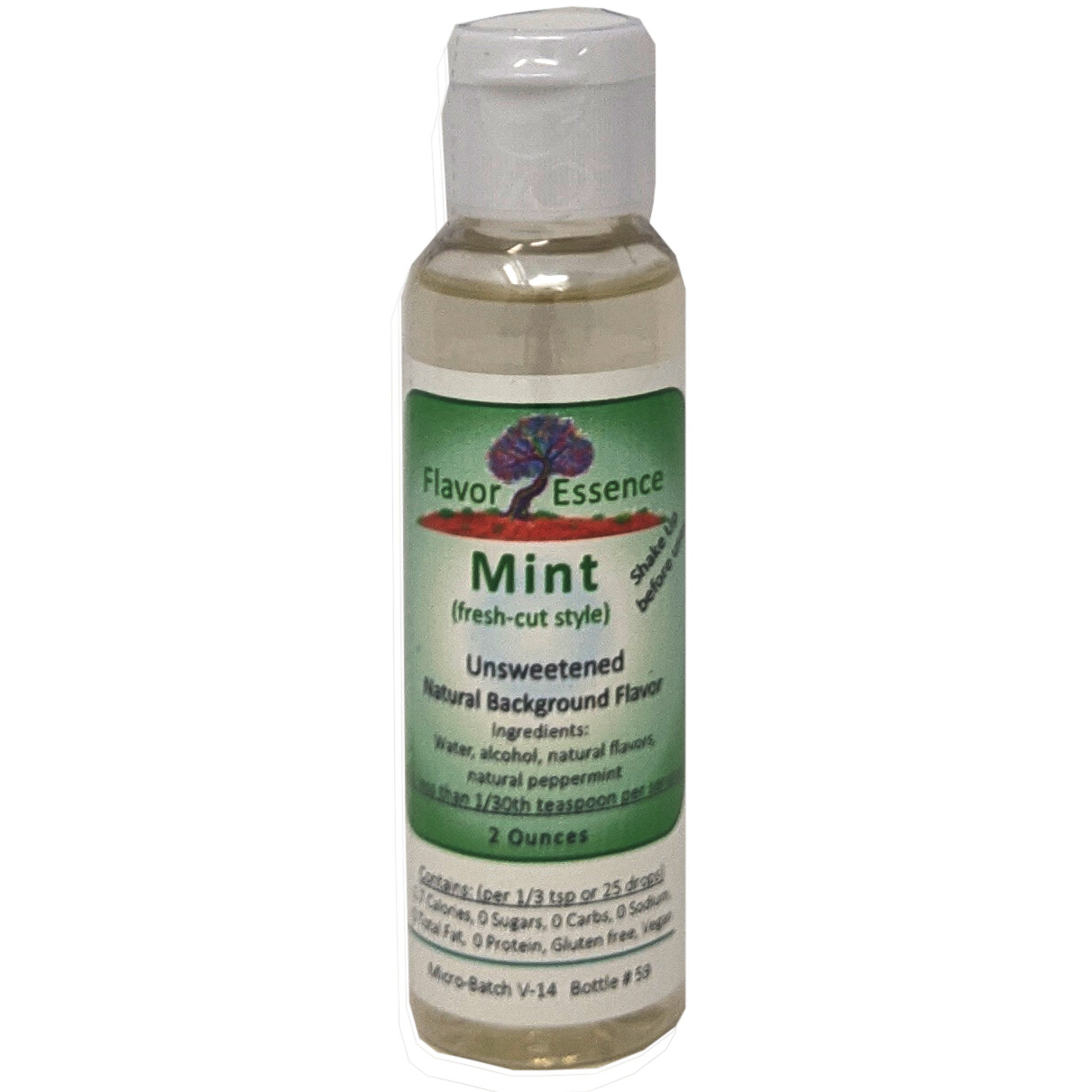 Flavor Essence MINT (FreshCut Style) Unsweetened Natural Flavoring
