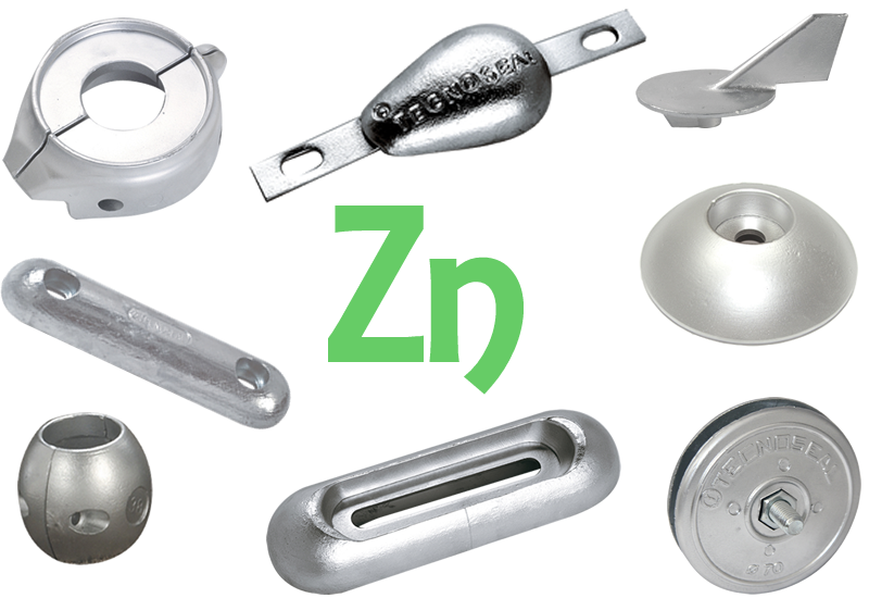 ZINC ALLOY MARINE ANODES