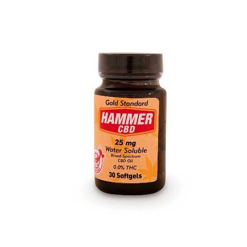 Hammer CBD 25mg 30 Count Bottle