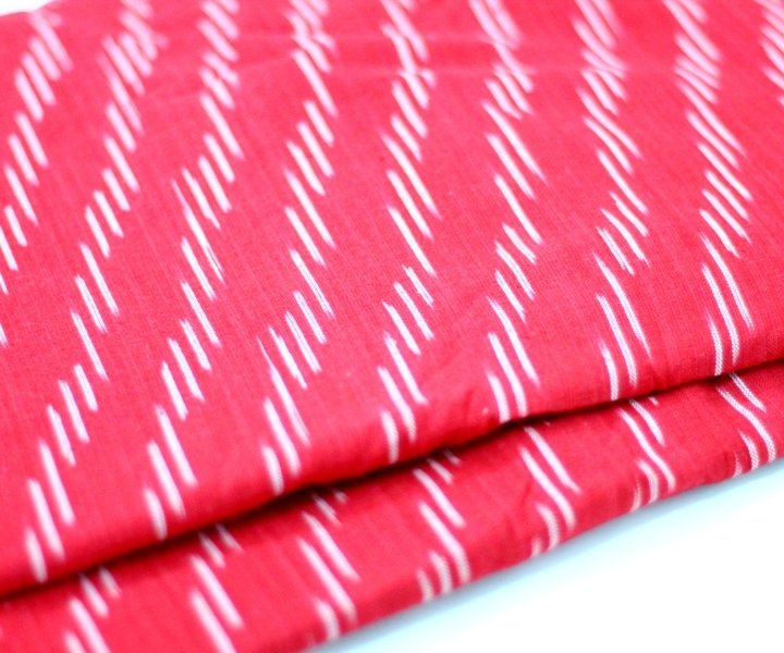 Ikat handloom cotton fabric online in India at chezvies
