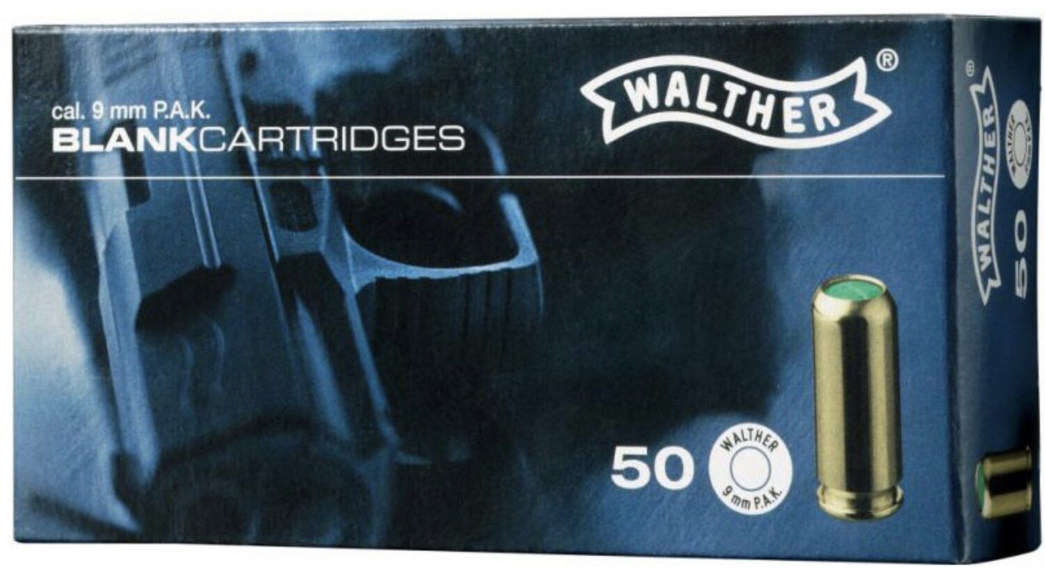 Walther 9mm PAK Blank Rounds