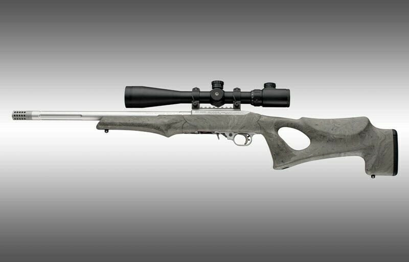 Hogue Ruger 1022 Tactical Thumbhole Stock .920 Barrel Channel Ghillie Green OverMolded Rubber
