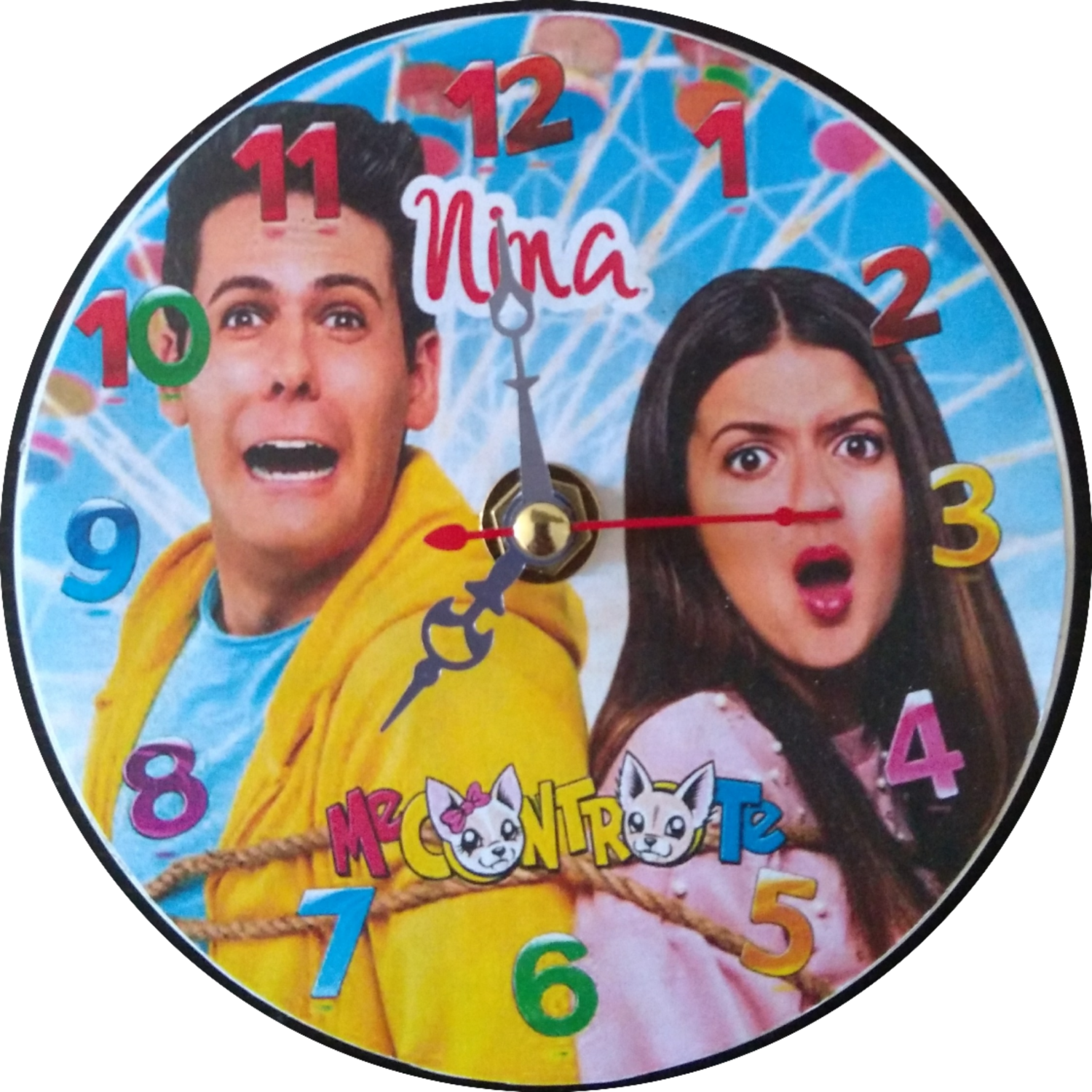 10 Orologi personalizzato Me contro Te festa compleanno