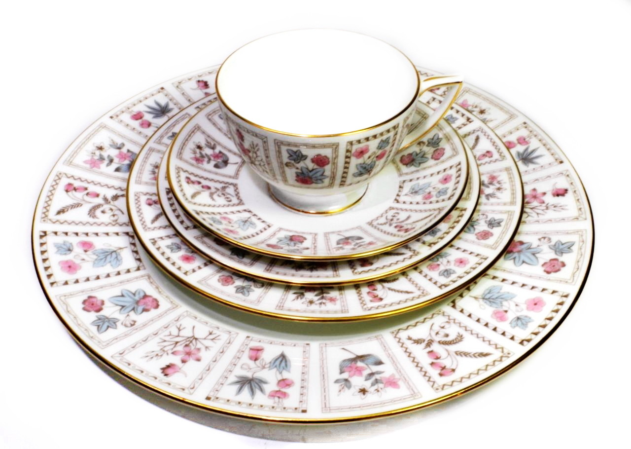 Minton Tapestry 6pc Table Setting English Bone China
