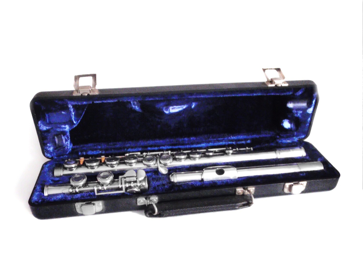 Elkhart Armstrong Silver Plated 104 Flute in Hard Case