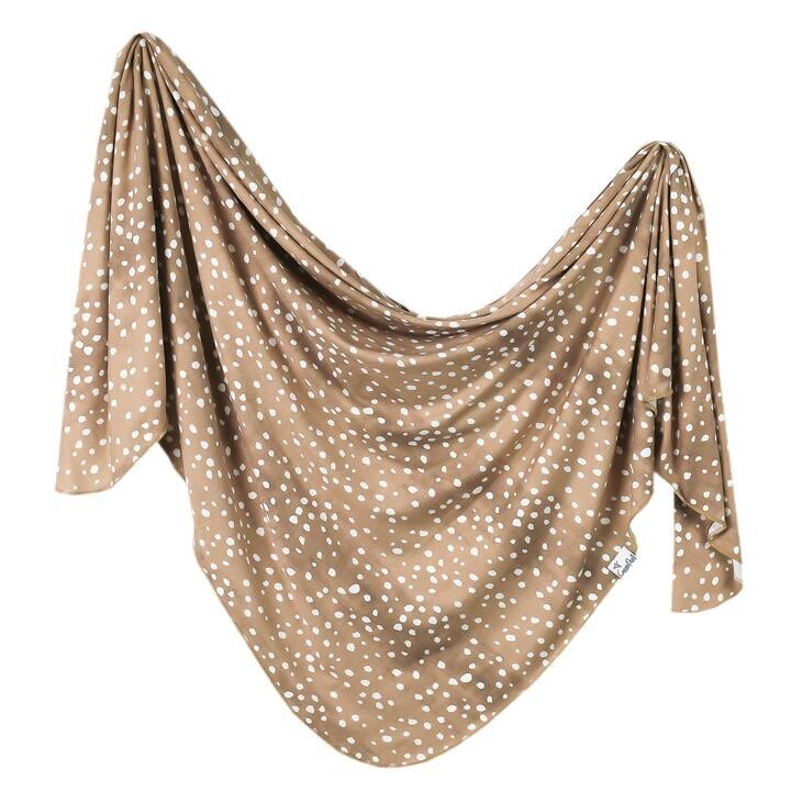 Copper Pearl Swaddle Blanket Fawn