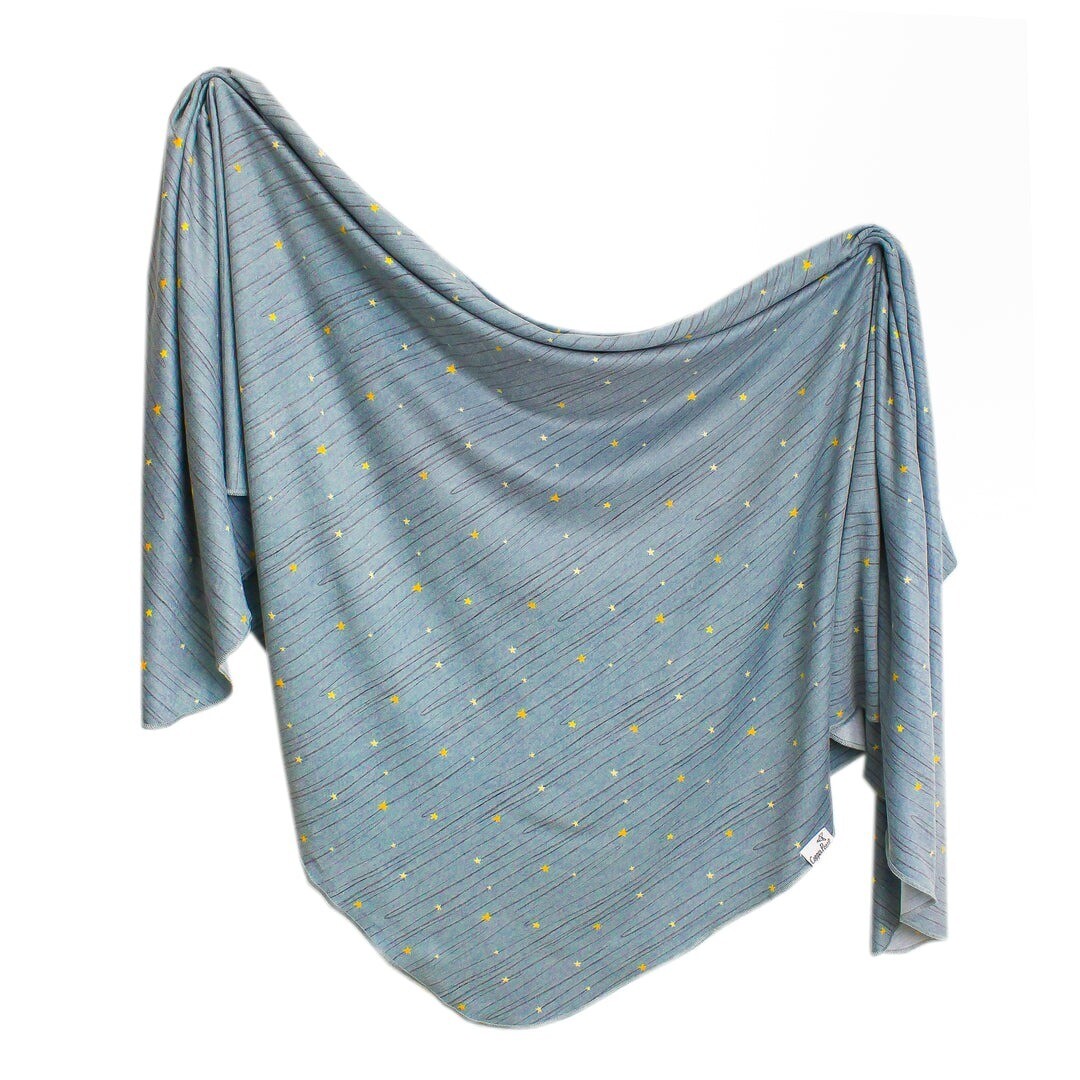 Copper Pearl Swaddle Blanket Starlight