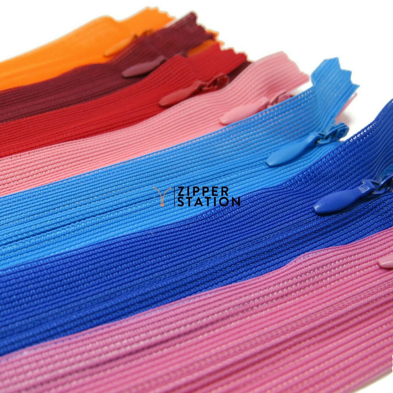 20 cms Invisible Zips