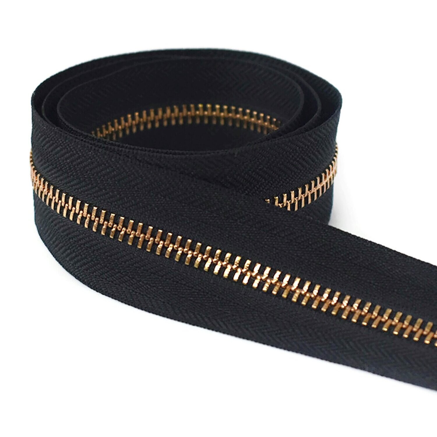 Metal Continuous ROSE GOLD 5 Zip ZIP ONLY