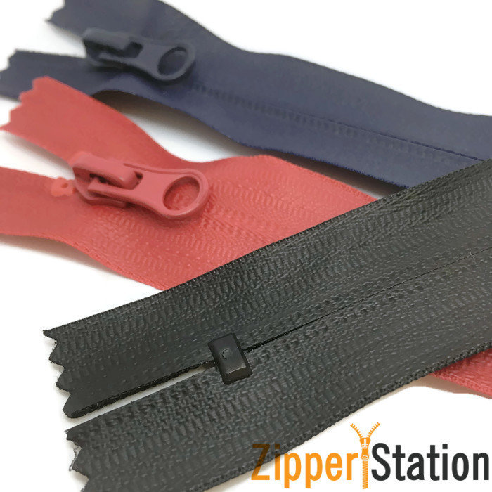 Waterproof Closed End 5 Zips