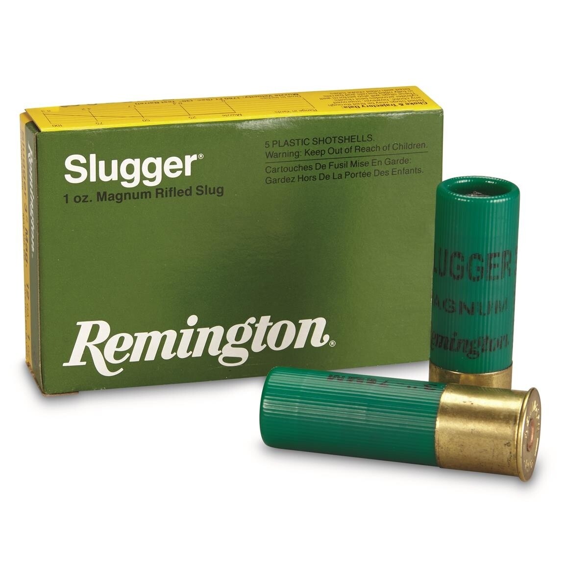 Remington Slugger Rifled Slugs 12 Gauge 2 3/4″ 1 oz Store Triggers