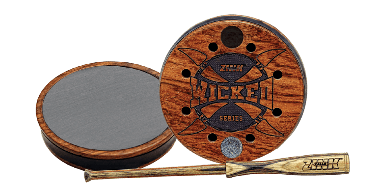 Wicked Series Slate Pot Turkey Call Brazilian Cherry Wood Striker