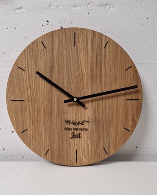 Wanduhr Holz