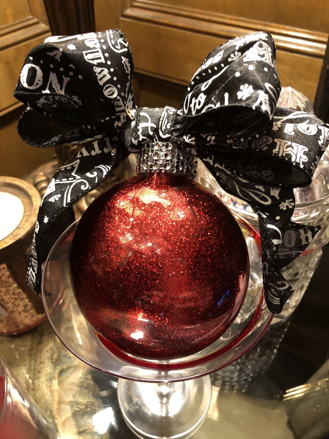 Monogram 100 MM Disc Ornament