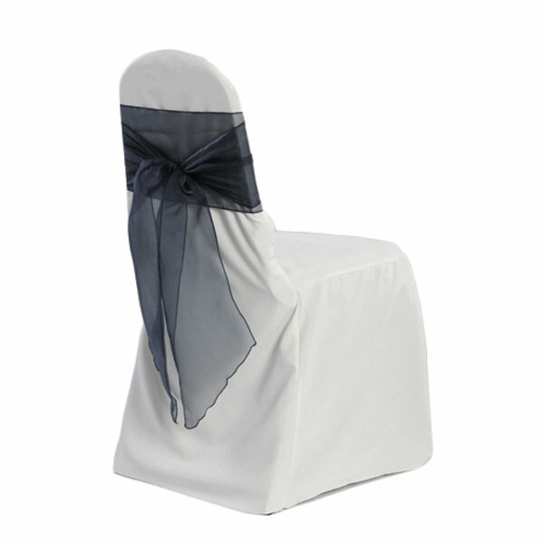 Rental Chair Covers with Free Taffeta Chair Sashes
