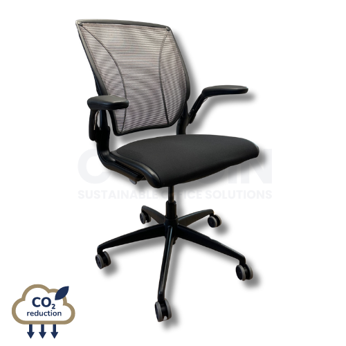 Second Hand Humanscale Diffrient World Chair Black