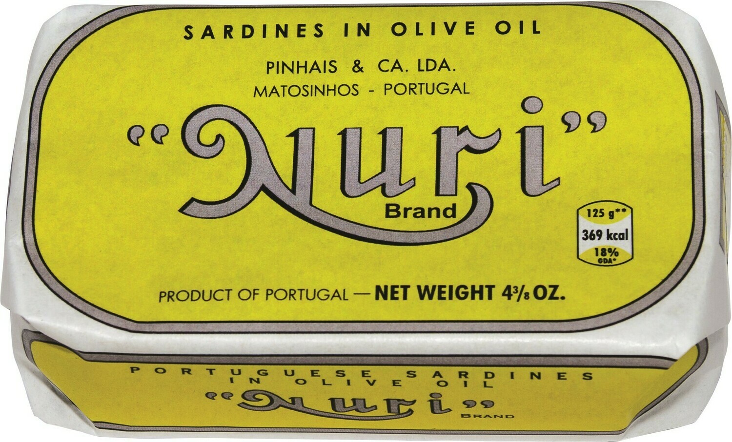 Tomato Sauce Canned NURI Portuguese EXTRA SPICED Sardines In Olive Oil - International Loft Tinned Fish-154682