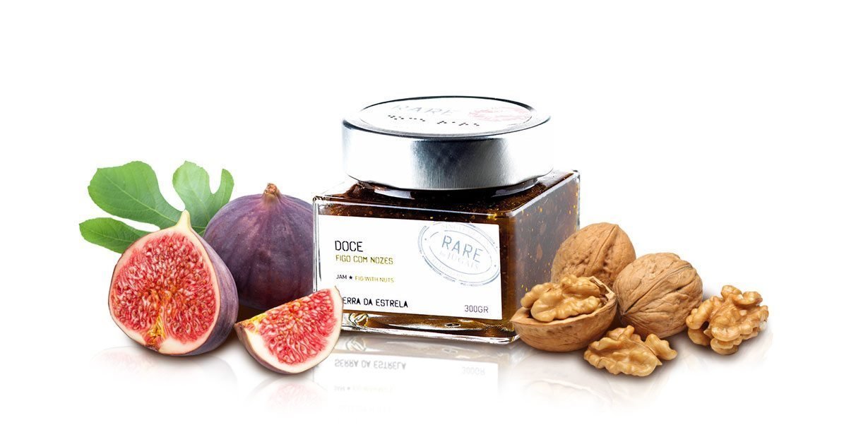 Fig Jam w/t Walnuts / Doce 280gr (Quinta Jugais)