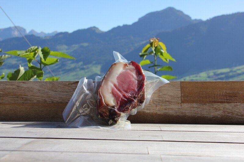 Trockenfleisch ohne Pökelsalz vom Freilandschwein 200gr