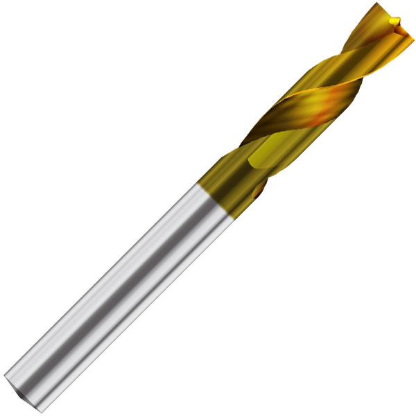 Titanium Nitride Drill Bit 8x80mm