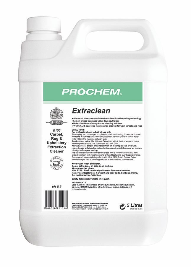 Prochem Extraclean 5L Avance Carpet Cleaning Chemicals