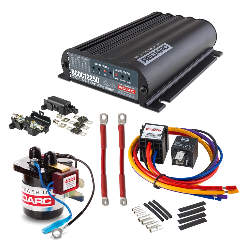 REDARC DUAL BATTERY WINCH KIT