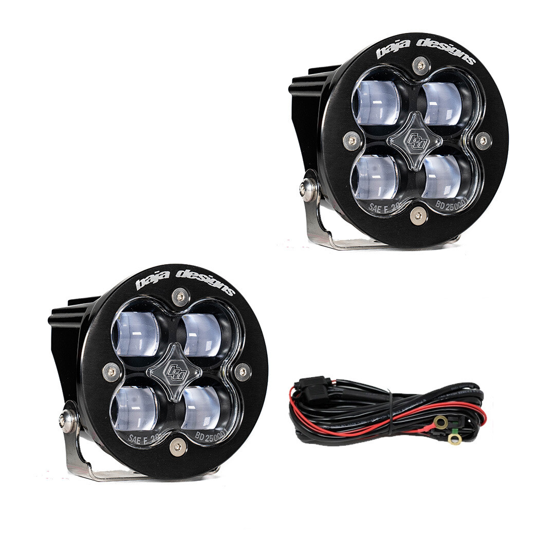 Baja Designs SquadronR SAE LED Auxiliary Light Pod Pair Universal