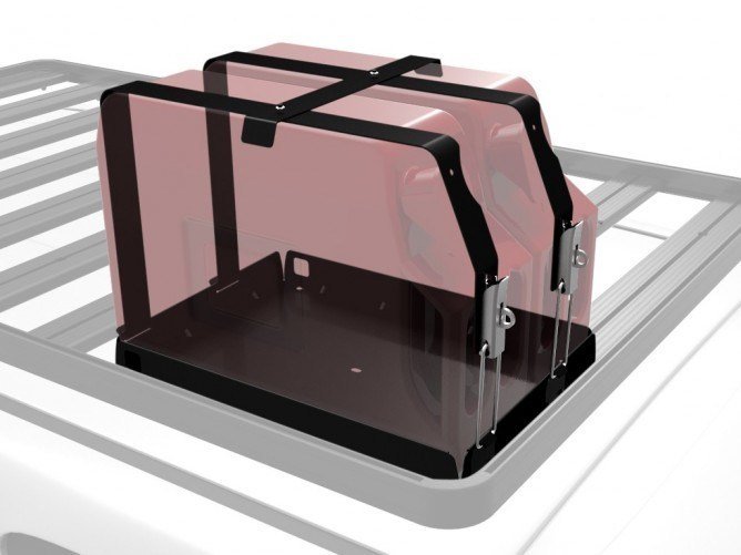 Front Runner Outfitters Double Jerry Can Holder dual