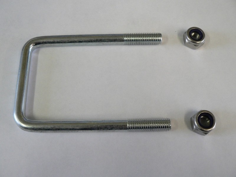 M12 square Ubolt 80mm x 120mm x 12mm