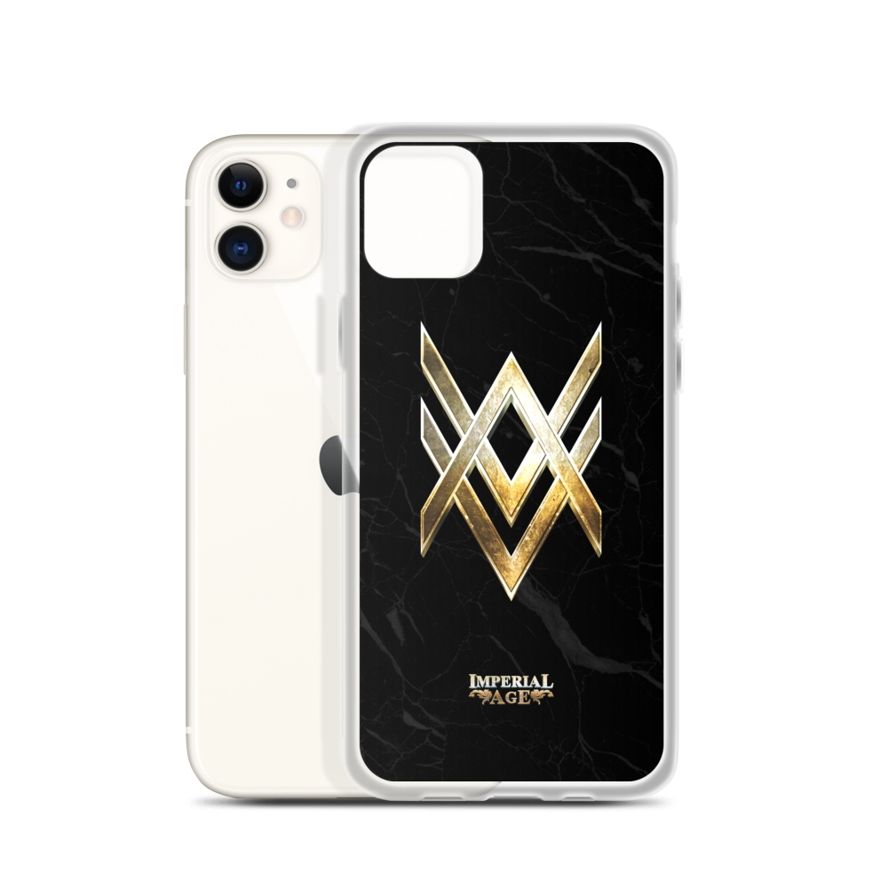 iPhone Case Black Gold