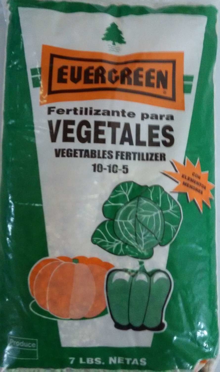 Evergreen 10105 Vegetable Fertilizer