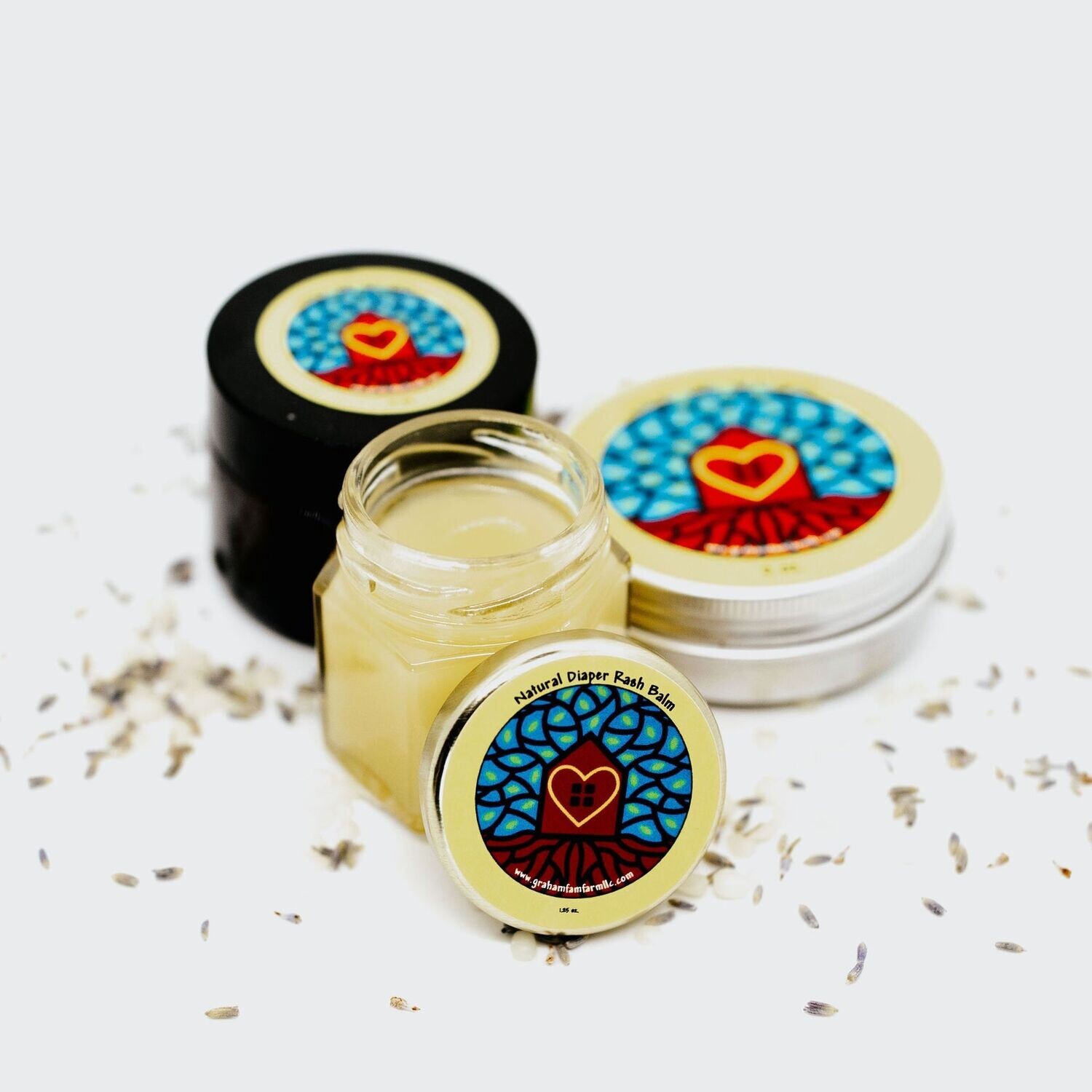 Natural Diaper Rash Balm (for eczema & psoriasis)