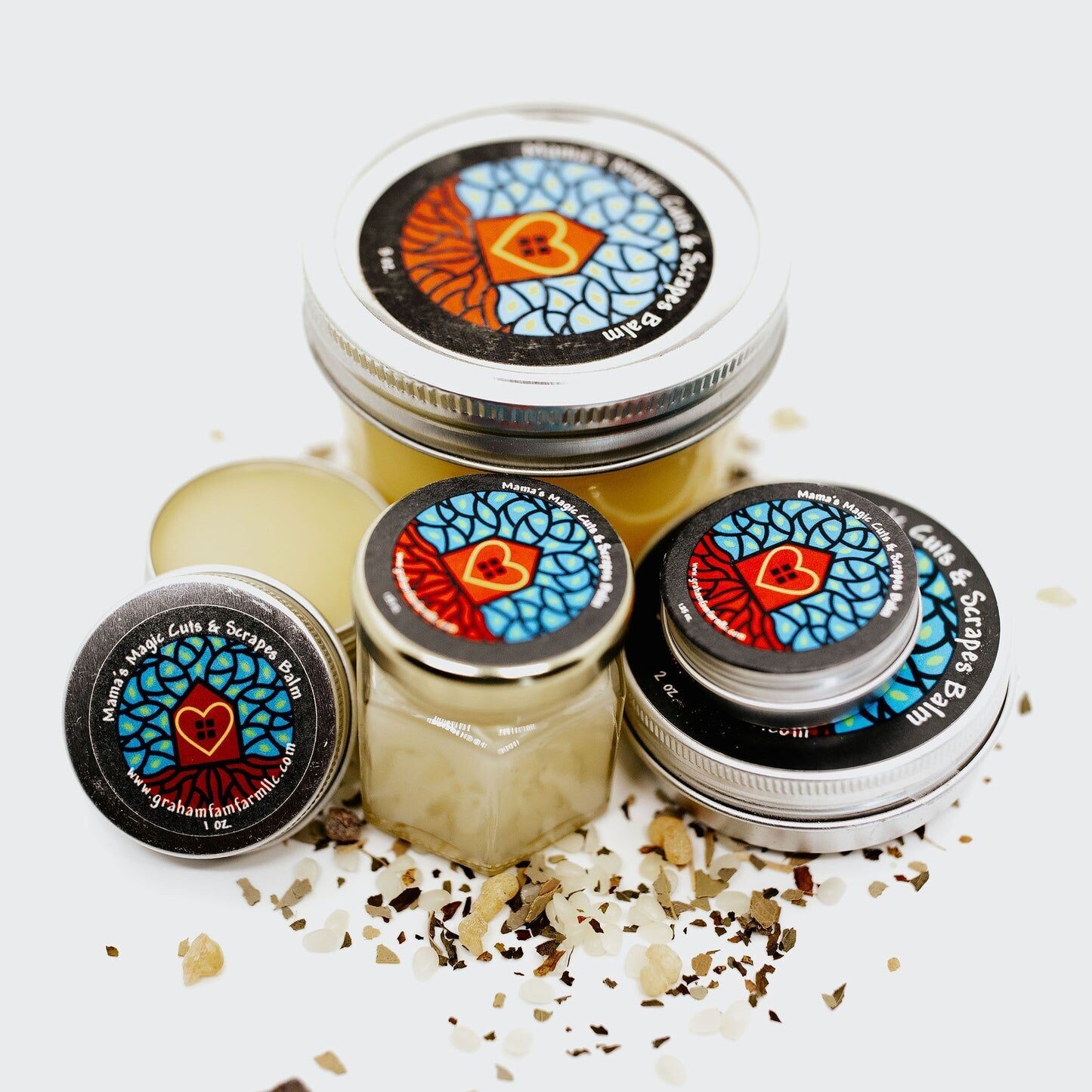 Herbal Remedy for Cuts and Scrapes