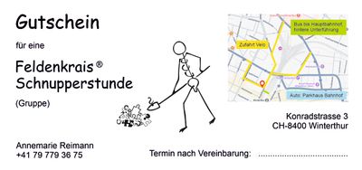Gutschein für eine Schnupper-Gruppenstunde